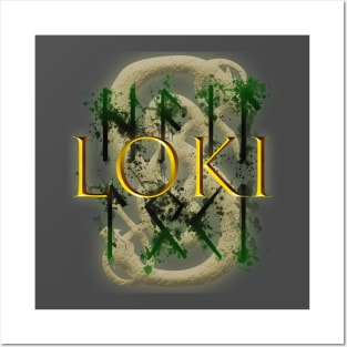 Hail Loki Posters and Art